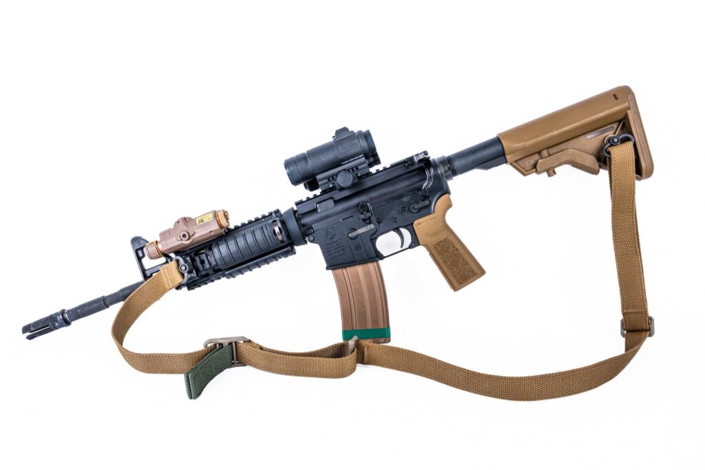 El Ejército de Tierra selecciona la correa portafusil Blue Force Gear VCAS  como elemento autorizado para su fusil reglamentario M4A1. – El Blog de  Tiro Táctico (EBdT2)
